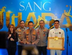 Kapolri Beri Apresiasi ke Atlet Polri dan Non-Polisi yang Berprestasi di Sea Games 2025