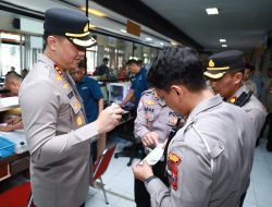 Kapolres Jember Kunjungi Kantor Samsat Pastikan Pelayanan Optimal