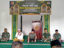 Perkuat Iman dan Kebersamaan, Kodim Sampang Peringati Isra’ Mi’raj 1447 H di Masjid Al-Ikhlas
