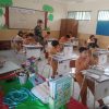 Babinsa Hadir di Sekolah, Program Makan Bergizi Gratis Disambut Antusias Siswa