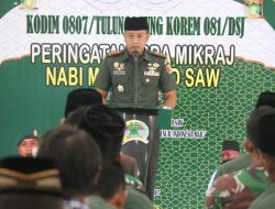 Penuh Khidmat, Kodim Tulungagung Peringati Isra Mi’raj Nabi Muhammad SAW 1447 H
