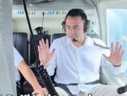 Raffi Ahmad Alami Momen Mencekam Saat Helikopter yang Dinaikinya Oleng di Bali karena Cuaca Buruk