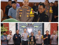 Silaturahmi Kapolres ke Ketua PSHT Cabang Nganjuk Pusat Madiun, Bahas Strategi Pengamanan Parluh 2026