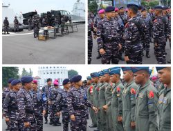 Ukur Kesiapsiagaan Pasukan dan Alutsista, TNI AL Gelar Apel Kesiapan Latopshantai 2025