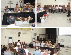 Perkuat Sinergi Lintas Gereja, Kapolres Nganjuk Jamin Pengamanan Ibadah Umat Nasrani