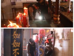 Polres Pelabuhan Tanjungperak Sterilisasi Klenteng Jelang Perayaan Imlek