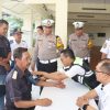 Pastikan Kelayakan Armada Wisata dan Angkutan Umum, Satlantas Polres Tanjung Perak Gelar Ramp Check di Terminal Ampel