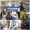 Pastikan Kelayakan Armada Wisata dan Angkutan Umum, Satlantas Polres Tanjung Perak Gelar Ramp Check di Terminal Ampel