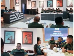 Korem 081/DSJ Terima Audit Kinerja Itjen TNI