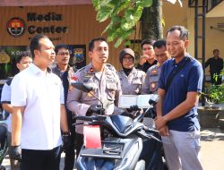 Polres Ngawi Tuai Apresiasi, Ungkap Curanmor dan Kembalikan Motor ke Pemiliknya Gratis