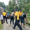 Polres Ponorogo Perbaiki Jembatan Darurat, Akses Dua Desa di Ngebel Kembali Normal