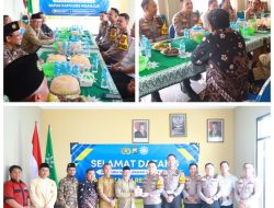 Perkuat Harkamtibmas, Kapolres Nganjuk Gandeng Muhammadiyah Libatkan Tokoh Agama  WMC|| Nganjuk – Kapolres Nganjuk AKBP Suria Miftah Irawan, S.H., S.I.K., M.I.K., melaksanakan silaturahmi dan audiensi dengan Ketua Pimpinan Muhammadiyah Kabupaten Nganjuk dalam rangka memperkuat pemeliharaan keamanan dan ketertiban masyarakat (harkamtibmas), Selasa (10/2/2026). Kegiatan berlangsung di Kantor Pimpinan Daerah Muhammadiyah (PDM) Kabupaten Nganjuk, Jalan Ahmad Yani No.147, Kecamatan Nganjuk, Kabupaten Nganjuk.  Dalam pertemuan tersebut, Kapolres Nganjuk menekankan pentingnya peran tokoh agama dan organisasi keagamaan, khususnya Muhammadiyah, dalam menjaga kondusivitas wilayah serta menangkal potensi gangguan kamtibmas di tengah masyarakat.  “Kami sangat mengapresiasi peran Muhammadiyah sebagai organisasi keagamaan yang konsisten dalam menjaga kesejukan dan persatuan. Sinergi antara Polri dan tokoh agama menjadi kunci penting dalam menciptakan situasi kamtibmas yang aman dan kondusif di Kabupaten Nganjuk,” ujar AKBP Suria Miftah Irawan.  Kapolres juga menegaskan bahwa Polres Nganjuk terbuka terhadap masukan dan kolaborasi dengan seluruh elemen masyarakat, termasuk Muhammadiyah, guna membangun pendekatan yang humanis dan preventif dalam menjaga keamanan.  Sementara itu, Ketua Pimpinan Muhammadiyah Kabupaten Nganjuk, Juwari, S.Pd., menyambut baik silaturahmi dan audiensi tersebut. Ia menilai keterlibatan tokoh agama dalam menjaga stabilitas sosial merupakan bagian dari tanggung jawab bersama.  “Kami siap bersinergi dengan Polres Nganjuk dalam menjaga harkamtibmas. Muhammadiyah berkomitmen untuk terus berperan aktif melalui dakwah yang menyejukkan serta edukasi kepada masyarakat agar senantiasa menjaga persatuan dan ketertiban,” tutur Juwari.  Audiensi ini diharapkan menjadi langkah konkret dalam memperkuat komunikasi dan kerja sama antara Polri dan organisasi keagamaan, sehingga tercipta lingkungan masyarakat yang aman, damai, dan harmonis di Kabupaten Nganjuk. (acha)