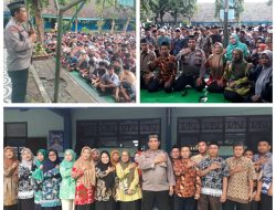 Satbinmas Polres Pasuruan Gelar Istighotsyah dan Penyuluhan Harkamtibmas di SMPN 2 Beji