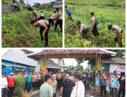 Kapolres Nganjuk dan Puluhan Anggota Turun Langsung, Dukung Gerakan Indonesia ASRI Bersihkan Sungai