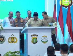 Perkuat Ketahanan Pangan Presiden RI Resmikan Gudang Jagung Milik Polda Jatim