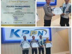 Polres Probolinggo Raih Peringkat II Kinerja IKPA Terbaik Semester II 2025 Dari KPPN Bondowoso