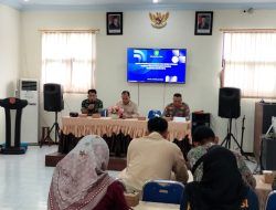 TNI dan Forkopimcam Tugu Perkuat Kamtibmas Jelang Ramadan di Trenggalek