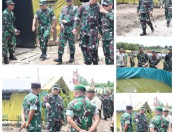 Danrem Dampingi Pangdam Tinjau Yon TP 886/PJ di Tulungagung