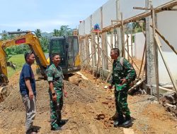 Pastikan Progres dan Kualitas, Dandim Trenggalek Kawal Pembangunan Koperasi Merah Putih