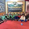 Hangatnya Sahur Bersama di Pos 12.0 Pujahito, Polres Nganjuk dan Komunitas Ojol Perkuat Komitmen Keselamatan