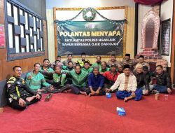 Hangatnya Sahur Bersama di Pos 12.0 Pujahito, Polres Nganjuk dan Komunitas Ojol Perkuat Komitmen Keselamatan