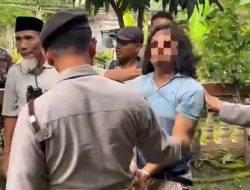 Polres Ngawi Respon Cepat Laporan 110 Amankan Pemuda Ngamuk Bawa Sajam