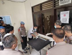 Mendadak! Polres Madiun Gelar Test Urine Bagi PJU dan Kapolsek, Wujudkan Zero Narkoba