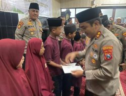 Merajut Kebersamaan, Polres Pelabuhan Tanjung Perak Buka Bersama Insan Pers dan Santuni Anak Yatim