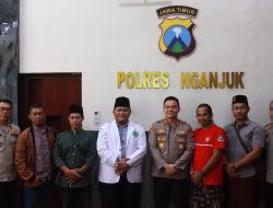 Silaturahmi dengan GASMI Pagar Nusa, Kapolres Nganjuk Perkuat Sinergi Harkamtibmas
