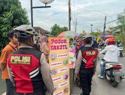 Sat Samapta Polres Pasuruan Patroli Asmara Senja di Gempeng–Bangil, Pedagang Takjil Dihimbau Jaga Kamtibmas