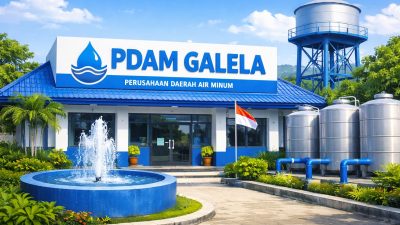 Ilustrasi Pdam Galela