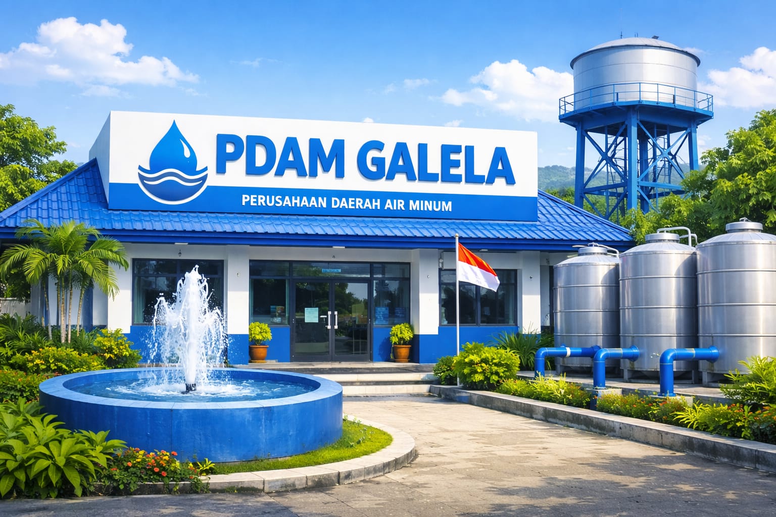 Ilustrasi Pdam Galela