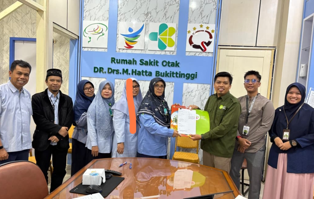 RS Otak Dr. Drs. Moh. Hatta Bukittinggi Laksanakan SPK IZI Poin Bersama IZI Cabang Sumatera Barat