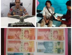 Polres Pasuruan Kota Ungkap Peredaran Uang Palsu, Tersangka Asal Gresik Diamankan