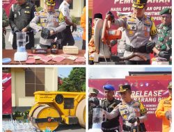 Satresnarkoba Polres Pasuruan Sita Ratusan Gram Sabu dalam Ops Pekat Semeru 2026