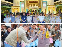 Tinjau Stasiun Tugu DIY, Kapolri Pastikan Puncak Arus Mudik Berjalan Aman