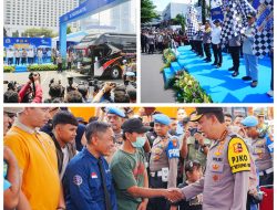 Kapolri Lepas 80 Bus Mudik Gratis, Pastikan Kesiapan Sopir Antar Masyarakat ke Tujuan