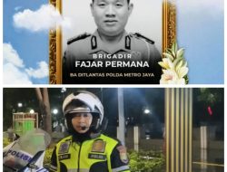 Anggota Ditlantas Polda Metro Jaya Gugur Usai Tugas Pengamanan Mudik