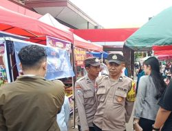 Polres Ngawi Patroli Pasar Pastikan Harga dan Stok Bapokting Aman