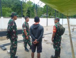 Dorong Penguatan Ekonomi Desa, Dandim 0806/Trenggalek Pantau Pembangunan KDMP di Panggul