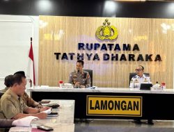 Polres Lamongan Atensi Perlintasan Kereta Api Sebidang Jelang Operasi Ketupat Semeru 2026