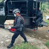 Polres Bondowoso Libatkan Gegana Brimob Polda Jatim Musnahkan 25 Kg Bubuk Mercon