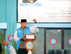 Kapolri di Hadapan Buruh: Satukan Tekad dan Barisan untuk Wujudkan Indonesia Emas 2045!