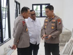 Progres Dikebut, Wakapolda Jatim didampingi Kapolres Nganjuk Tinjau Pembangunan Tugu dan Museum Marsinah