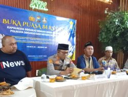 Kapolresta Sidoarjo Gelar Bukber Bersama Media, Perkuat Soliditas Dukung Transformasi Polri