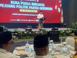 Silaturahmi dan Buka Puasa Bersama, Gerindra Surabaya Perkuat Soliditas Pejuang Politik