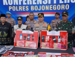 Polres Bojonegoro Bongkar Jaringan Peredaran Sabu dan Ganja, 13 Tersangka Ditangkap