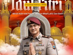 Kasatresnarkoba Polres Pelabuhan Tanjung Perak AKP Adik Agus Putrawan Sampaikan Ucapan Idul Fitri 1447 H