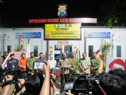 Kapolrestabes Surabaya Pastikan Keamanan Malam Takbiran dan Kelancaran Arus Mudik 2026