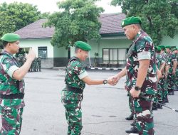 Danrem Untoro Minta Anggotanya Kembali Fokus dan Memberikan yang Terbaik